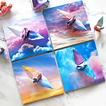 Starry Thousand Paper Cranes Love Origami twelve Constellations Mixed-Layer Children Cut Paper Handmade Special New Year Color Photocopying Paper