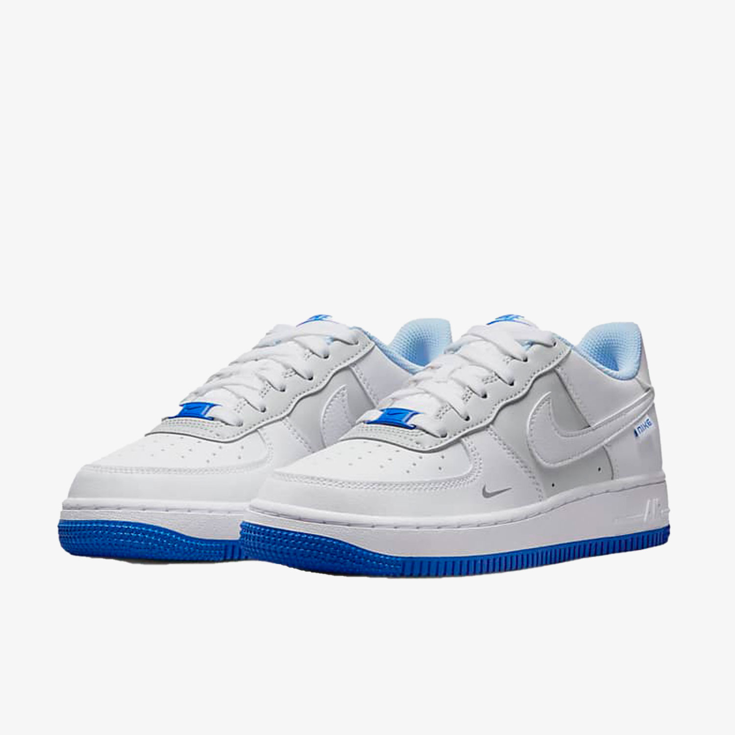 Nike/耐克正品Air Force 1女子GS大童运动低帮轻便板鞋FB1844-111 - 图0