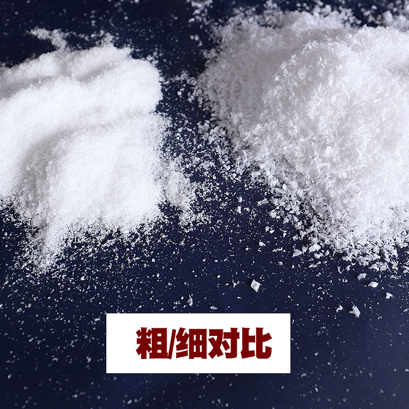 仿真人造干雪花不会化假雪花粉橱窗雪景拍戏摄影网红直播婚庆道具 - 图1