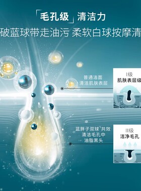 官方正品法国美帕蓝球洁面啫喱
