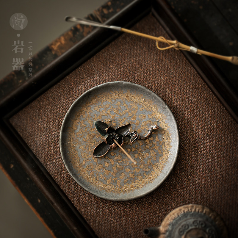 复古鎏金线香托盘香插底座室内禅意小香炉茶桌摆件沉香檀香熏香炉,淘宝优惠券,粉丝福利购,淘宝优惠卷