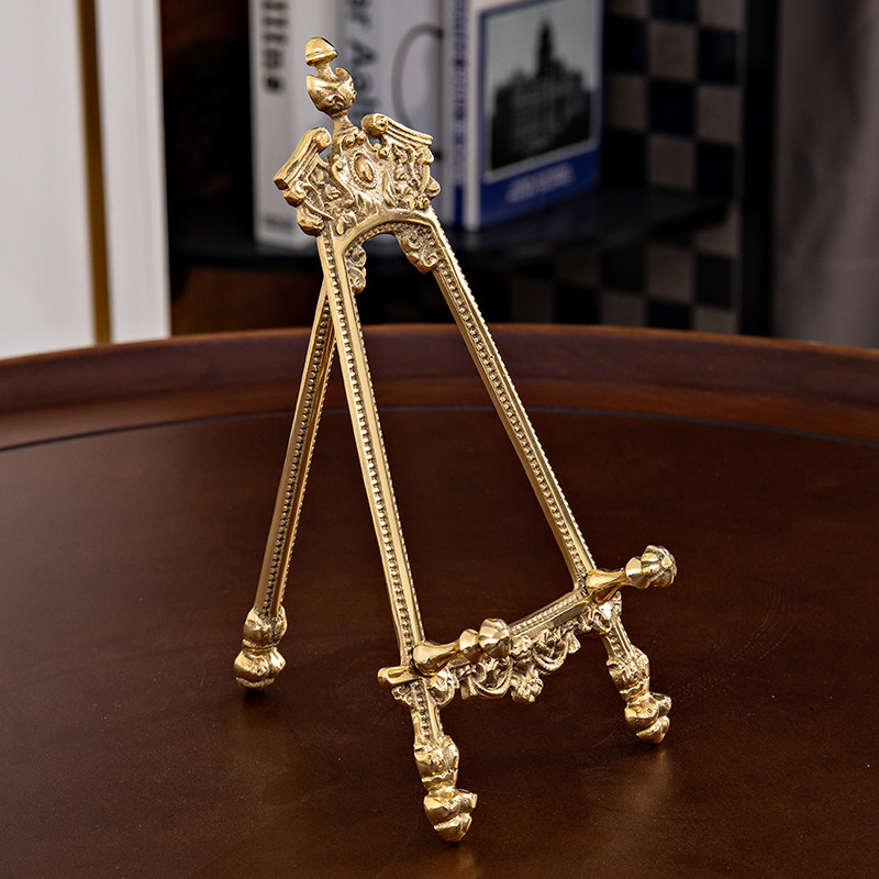 法式欧式古典相框架黄铜宫廷盘子架展示盘架托装饰挂盘茶饼收纳架,淘宝优惠券,粉丝福利购,淘宝优惠卷