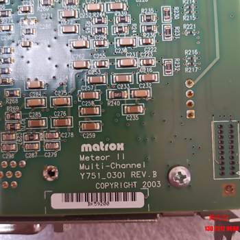 MATROX Y751-0301 REV.B METEO ລາຄາຕໍ່ລອງໄດ້