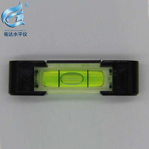 塑料长条水平尺带孔水平气泡珠6818高精度水平仪圆柱水准器水准泡 - 图2