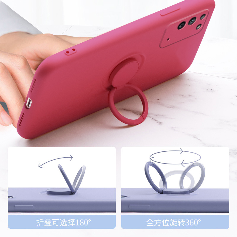 适用于华为荣耀X10手机壳液态硅胶x105g版镜头全包防摔软壳超薄10X男潮牌支架ins抖音个性创意车载磁吸指环女 - 图1