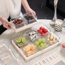 New Fruit Pan Home Living Room Tea Table High-end Dried Fruits Nut Tea Refreshments Candy Snacks Placing Pan 1583