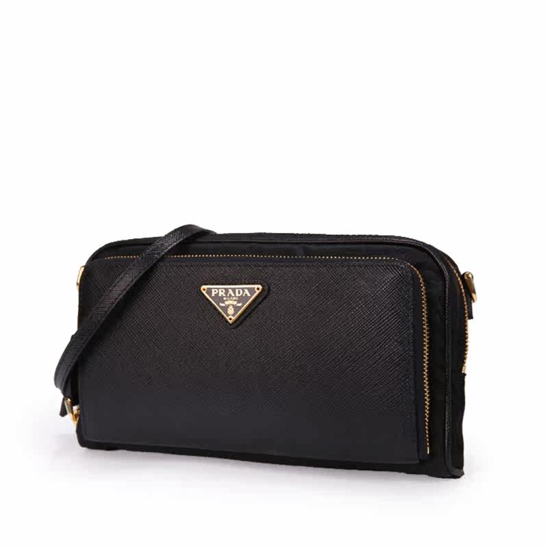 prada 2020新款女包经典logo斜挎包 FLOX海外女士包袋