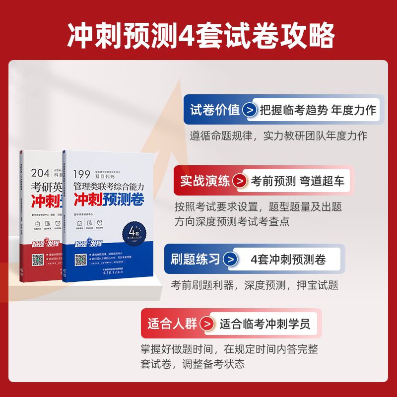 真题卷+冲刺卷】管理类联考全套刷题28册199管理类联考真题 冲刺预测押题试卷MBA联考在职研究生管理类综合能力 MPAcc MPA 都学 - 图1