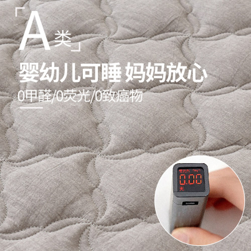 良品抗菌全棉纯棉床笠单件加厚夹棉床垫保护罩床套防滑防尘罩防水 - 图1