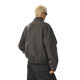 American retro stand collar flight jacket