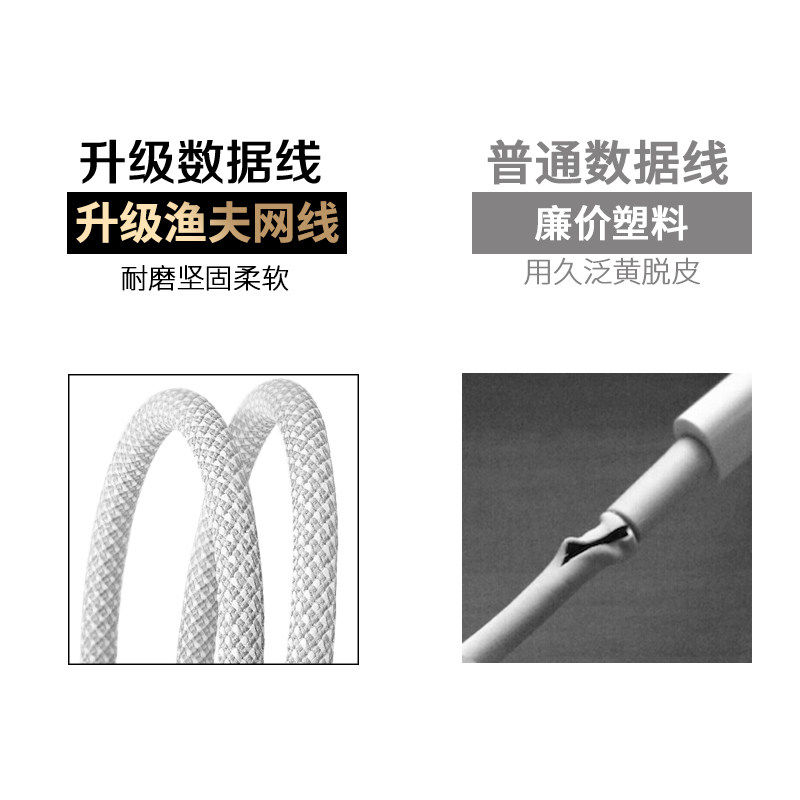 极客小k手机散热器专用充电线数据线typec适用锐塔克/以迈/努比亚/雷蛇/红魔/飞智散热夹加USB连接线加长2米