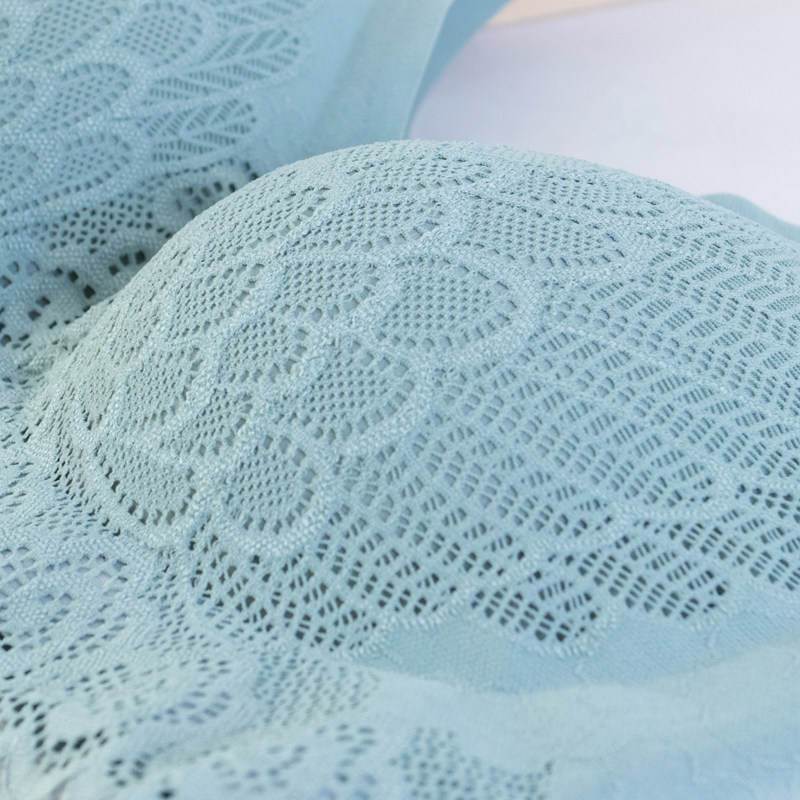 泰国乳胶聚拢收副乳无钢圈蕾丝胸罩 奥颜美文胸套装