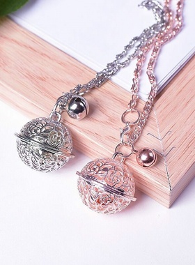 铃铛一步一响宫铃扣链圈小铃铛汽车钥匙扣挂件钥匙链圈环挂绳饰品