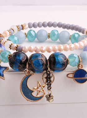 手链ins设计公主可爱小女孩水晶