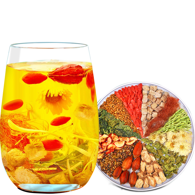 承义堂玉米须桑叶茶正品罗布麻杜仲叶绞股蓝青钱柳花茶养生三绛茶 - 图1