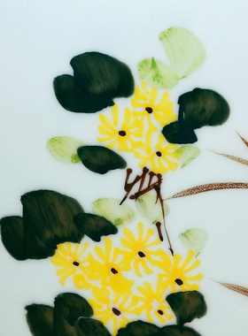 景德镇陶瓷器新中式粉彩花瓶工艺品客厅摆件家居博古架装饰品瓷瓶