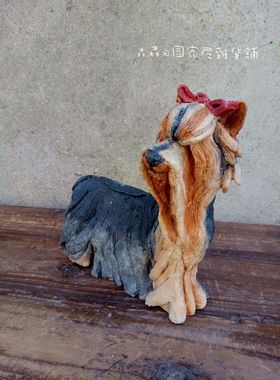 仿真公主世界卡通狗儿童房名犬