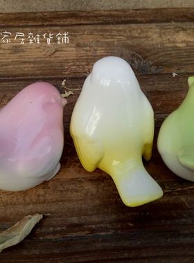 美式风复古陶瓷生日礼物装饰摆件