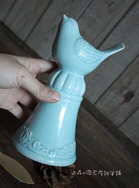 创意儿童陶瓷招财工艺礼品件包邮