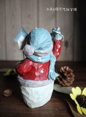 样品树脂彩绘卡通儿童房家居装饰