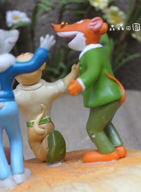 树脂奶酪老鼠存钱罐样品家居装饰