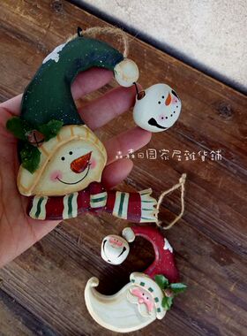 彩绘节日儿童房摆件家居装饰