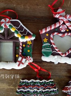 样品美式乡村风卡通房子家居装饰