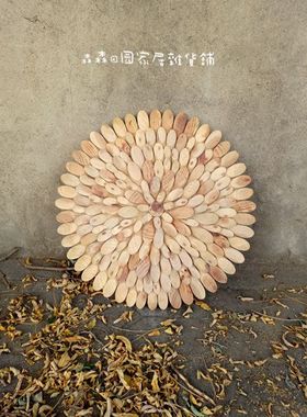 木质美式乡村风壁饰酒吧工艺品