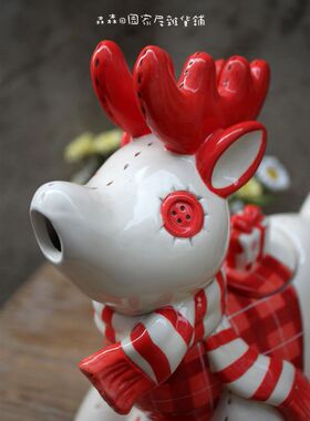 低温美式乡村风结婚礼品工艺摆件