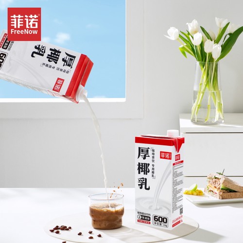 【百亿】菲诺厚椰乳生椰拿铁椰奶咖啡专用椰浆椰椰乳加盖商用椰乳 - 图3