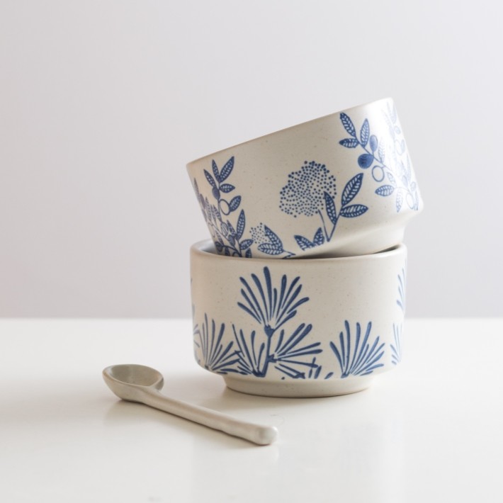 泥可尔咖啡杯高温釉下彩青花陶瓷猪口杯日式复古拿铁拉花专用杯子,淘宝优惠券,粉丝福利购,淘宝优惠卷