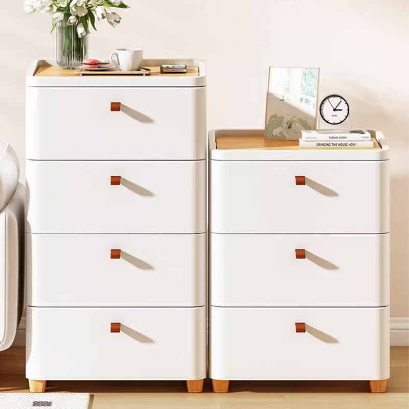 抽屉式家用日式零食玩具子收纳柜 简特收纳柜