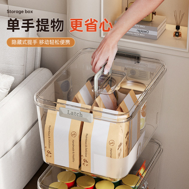 Jane transparent storage box large capacity storage suitcase