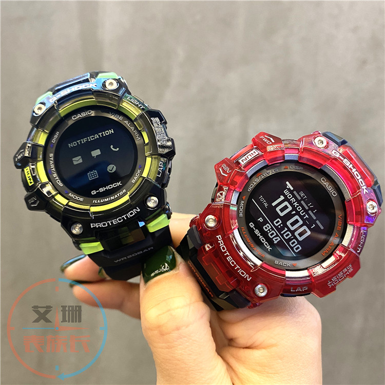 卡西欧GSHOCK蓝牙计步运动智能防水GBD-100SM-1A7/4A1/1A/200手表 - 图0