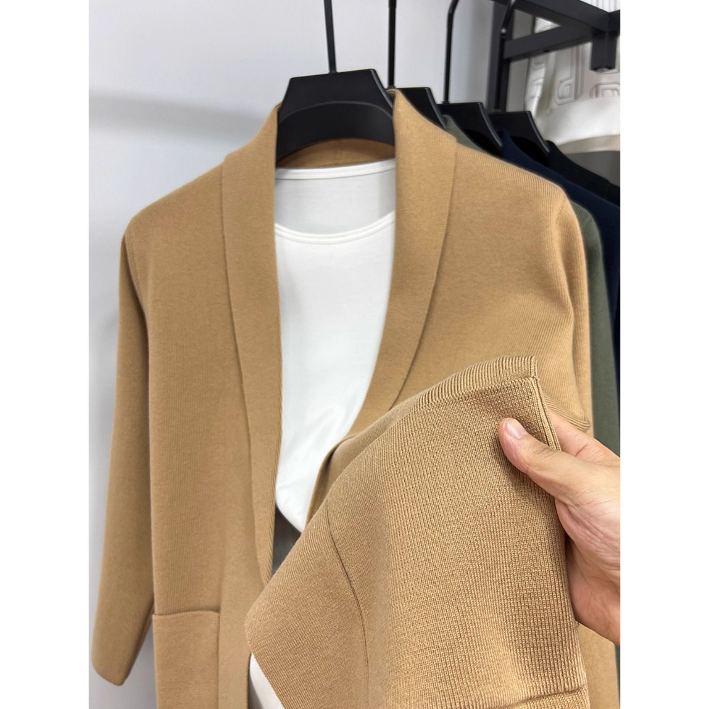 青果领小西装毛衣开衫男针织衫外套修身秋季潮流男装高端休闲西服,淘宝优惠券,粉丝福利购,淘宝优惠卷