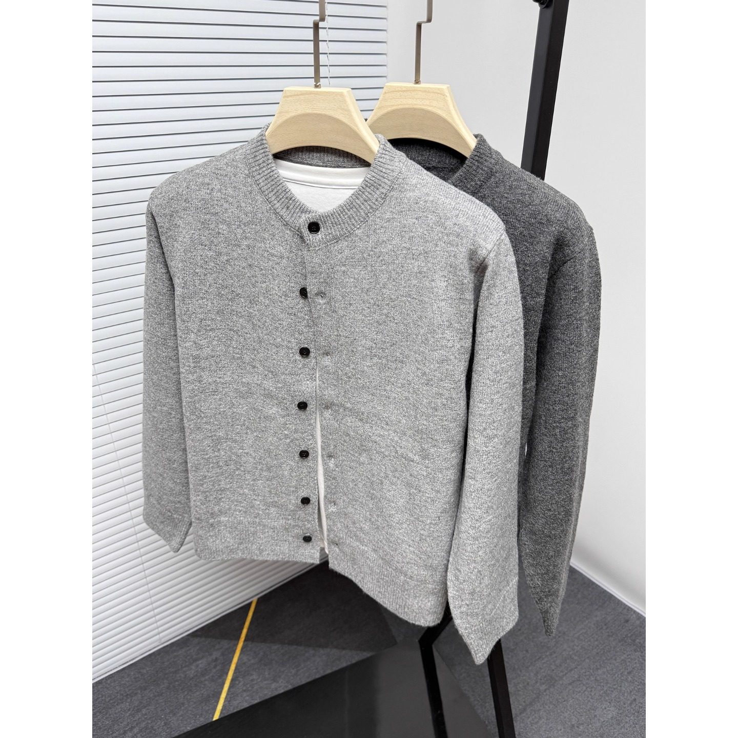 毛衣开衫男针织衫外套圆领纽扣秋季男装宽松韩版潮流休闲内搭外穿,淘宝优惠券,粉丝福利购,淘宝优惠卷