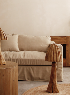 木蘑菇落地摆件创意店铺开业装饰