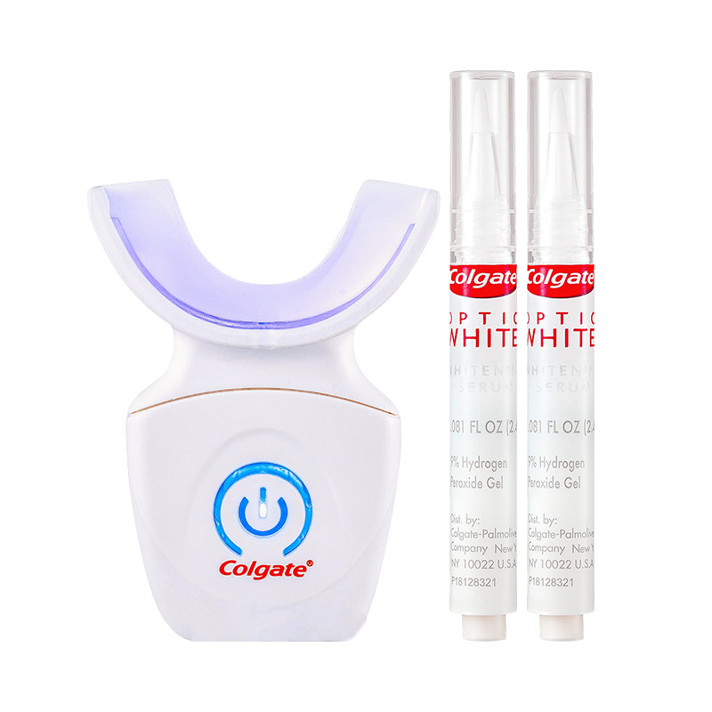 colgate美国蓝冷光套装 高露洁口腔美学海外电子美牙产品