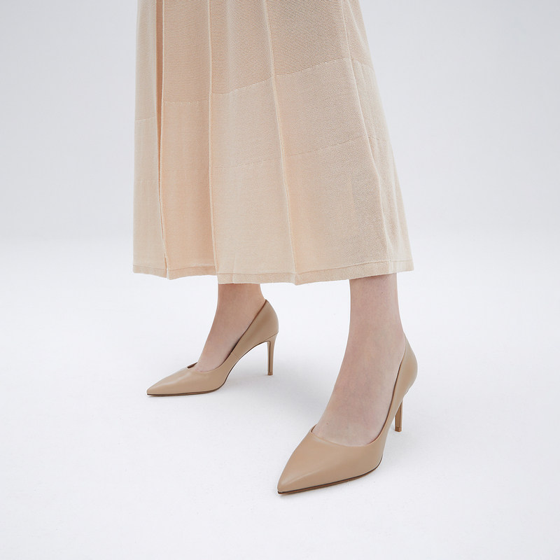 [新年礼物]CHARLES＆KEITH女鞋CK1-60280245-1尖头高跟单鞋婚鞋,淘宝优惠券,粉丝福利购,淘宝优惠卷