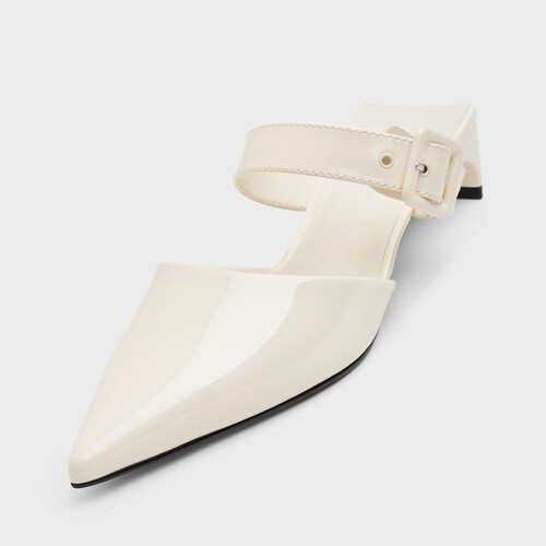 【年中折扣】CHARLES&KEITH26春季新款CK1-60580327穆勒鞋凉拖鞋 - 图2