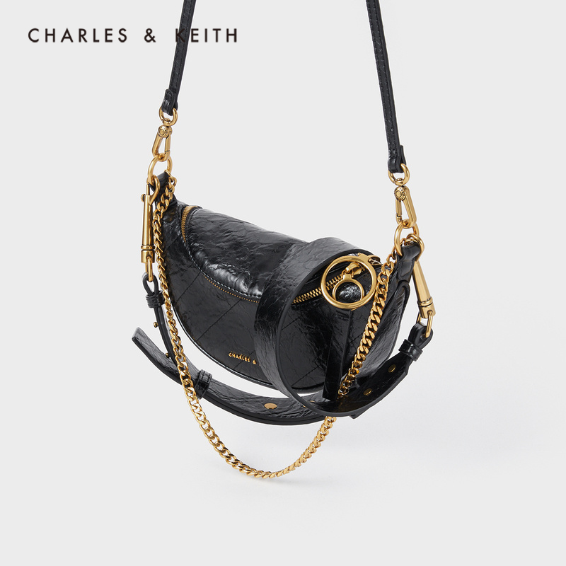女士链条单肩斜挎包胸包 1 80150954 CK2 秋新品 KEITH2020 & CHARLES 女士链条单肩斜挎包胸包 1 80150954 CK2 秋新品 KEITH2020 & CHARLES