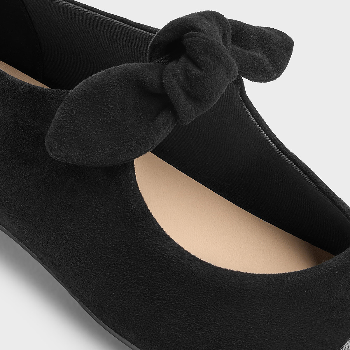 CHARLES&KEITH25冬新款SL1-71720134拼接平底蝴蝶结玛丽珍鞋单鞋,淘宝优惠券,粉丝福利购,淘宝优惠卷