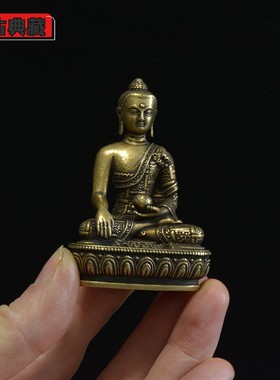 纯铜药师佛7cm随身像小佛像