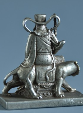 纯铜赵公明财神爷摆件