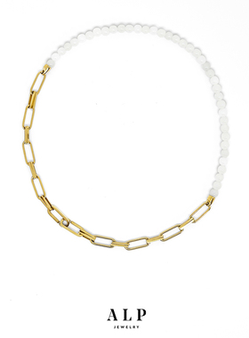 ALPJEWELRY听玉糯冰翡翠项链