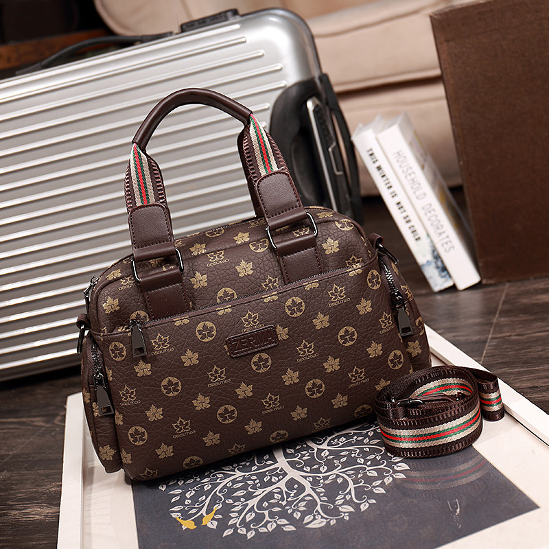 手提包2020新款潮春夏季印花女包 琉宇女士包袋