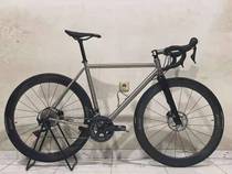 TIOK titanium alloy frame disc brake road bike rack source factory straight hair flat disc brake road frame