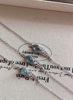 清仓捡漏天然水晶彩宝手链海蓝宝石榴石紫水晶托帕石手串饰品4