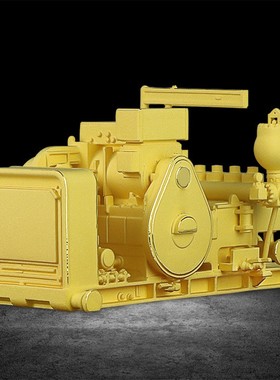 机器摆件加工定制 绒沙金公司开业周年庆典礼品纪念品机器模型