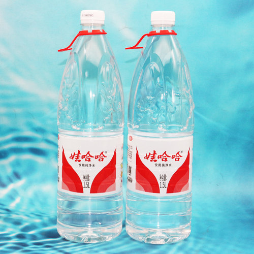娃哈哈饮用纯净水1.5L*12大瓶整箱批特价家用非矿泉水官方旗舰店 - 图1